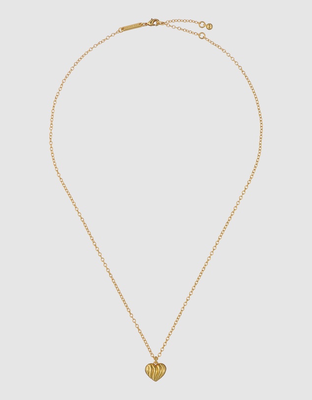 Ted Baker - ROSA: Ripple Heart Adjustable Pendant Necklace