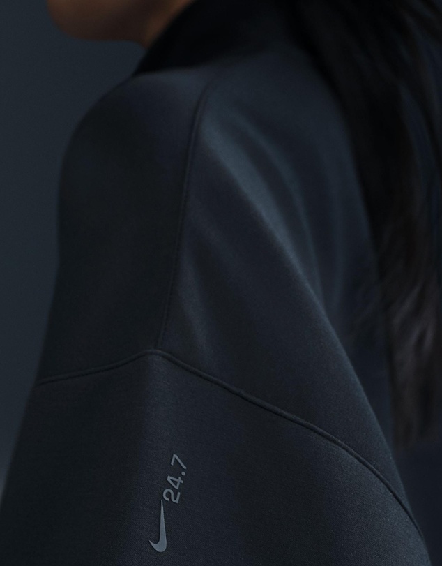 Nike - 24.7 ImpossiblySoft Dri-FIT Oversized 1/2-Zip Top