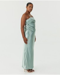 Third Form - Satin Drape Bustier