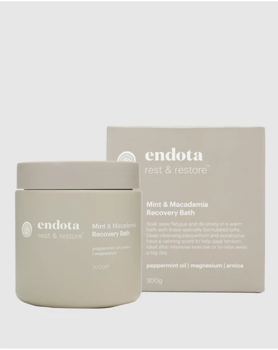 Endota - Rest & Restore - Mint & Macadamia Recovery Bath
