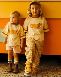 Banabae - Rad Kid Barrel Leg Pant - Check