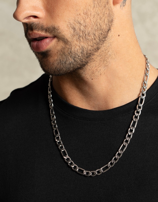 Eclectics - Token Figaro Chain Necklace