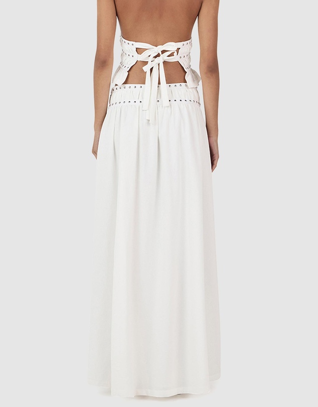 Ownley - Tabby Studed Midi Skirt