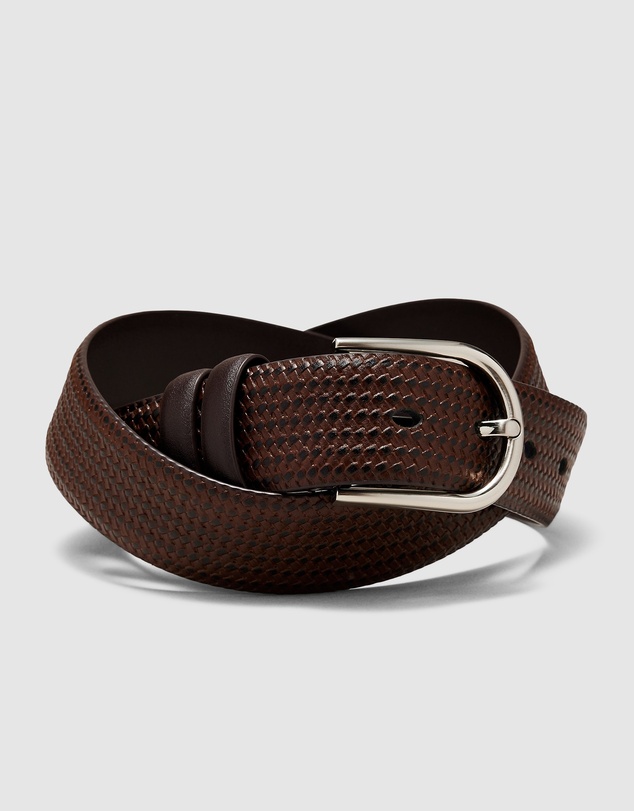 Politix - Textured Leather Belt