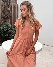 Esther & Co - Celie Dress - Rust