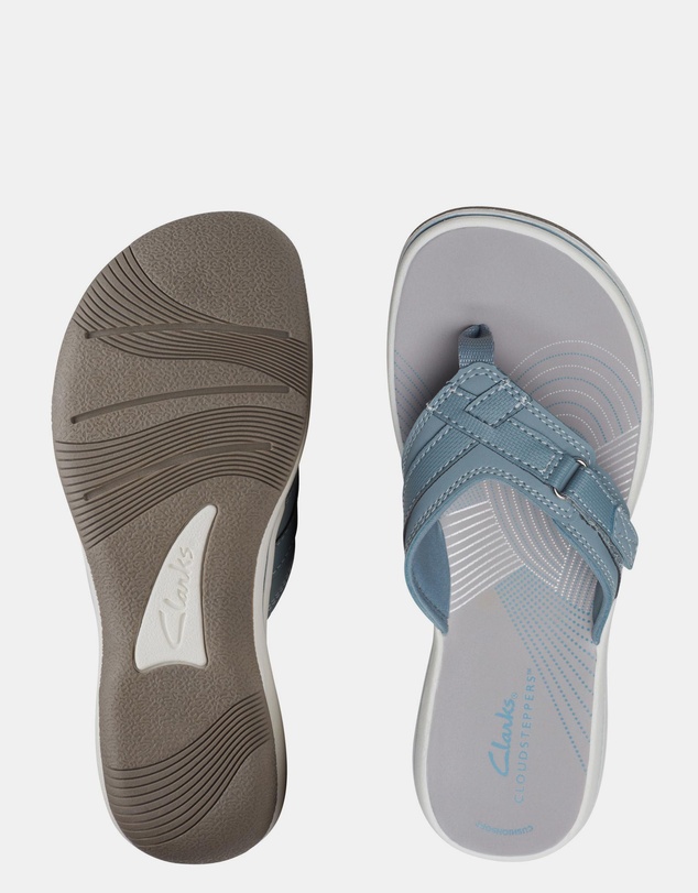 Clarks - Brinkley Sea Blue Grey