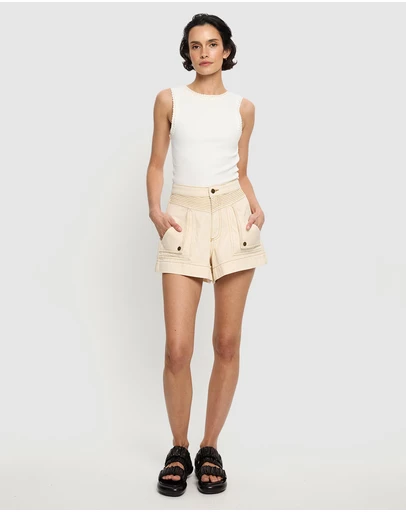KIVARI - Celene Denim Shorts