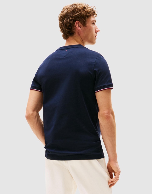 Tommy Hilfiger - Tommy Logo Tipped Tee
