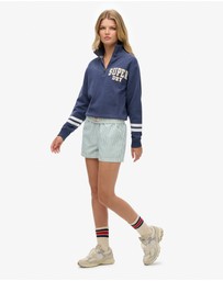 Superdry - Cotton Stripe Elastic Short