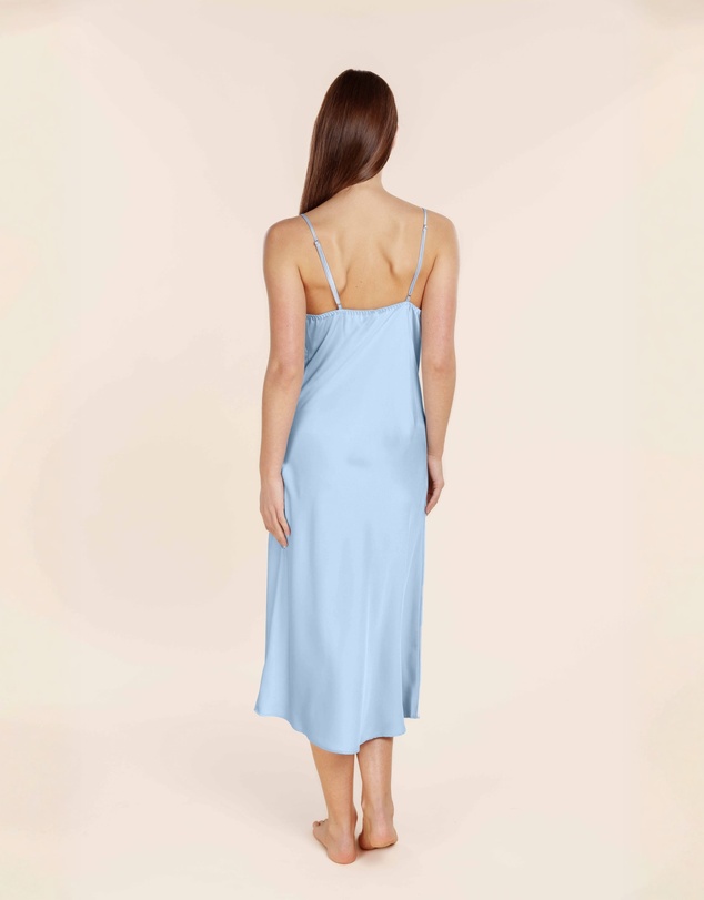 Gingerlilly - Magnolia Silky Satin Long Gown