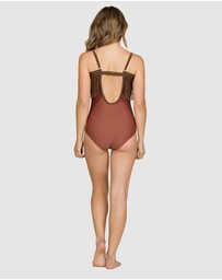 Parfait - Pure Underwired One Piece Swimsuit with Lace Ruffle