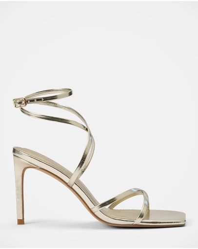 Forever New - Monica Ankle Wrap Heeled Sandals