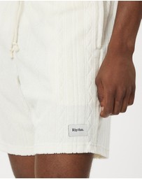 Rhythm - Stripe Jacquard Jam Shorts - ICONIC EXCLUSIVE