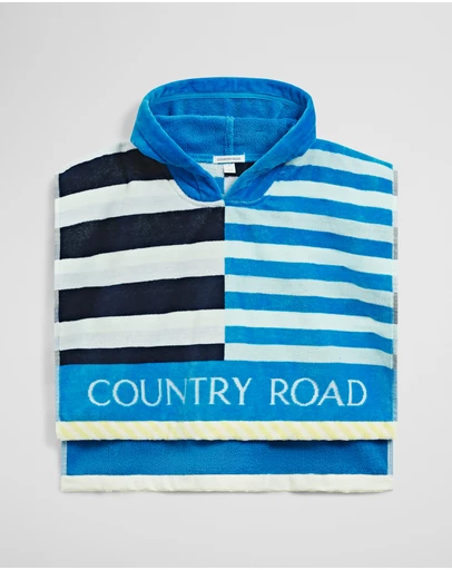 Country Road - Logo Swim Poncho