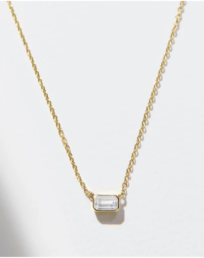 SAINT VALENTINE - Lineaire Necklace - Gold