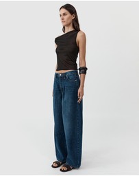 St. Agni - Fine Jersey Asymm Top