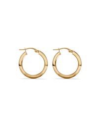 Michael Hill - 15mm Hoop Earrings in 10kt Yellow Gold
