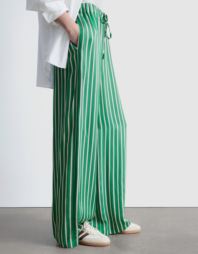 & Other Stories - Drawstring Satin Trousers