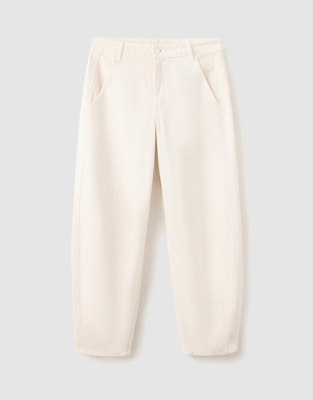 M.N.G - Mid-Rise Balloon Jeans