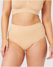 Ambra - 4 Pack Bare Essentials Recycled Nylon Full Brief