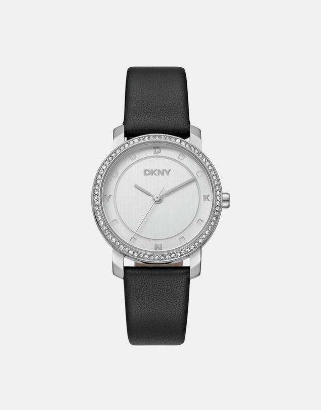 DKNY - Evening Astoria Glitz Silver Stainless Steel 32mm Watch