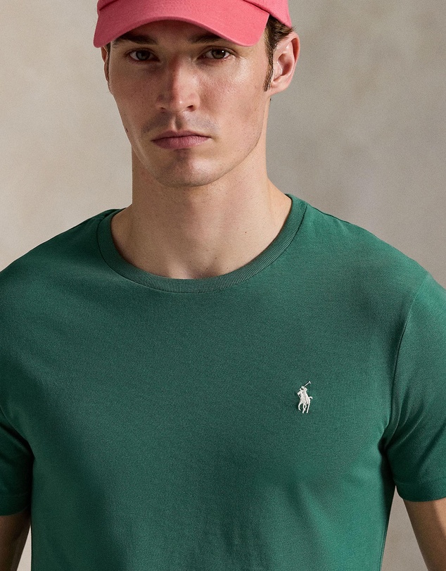 Polo Ralph Lauren - Custom Slim Fit Jersey Crewneck T-Shirt - ICONIC EXCLUSIVE