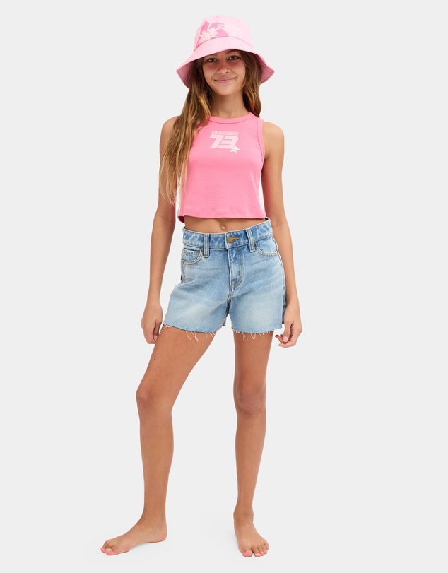 Billabong - Girls 8 to 16 Billa Star Cropped Tank Top