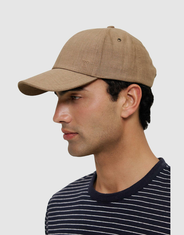 Trenery - Taro Linen Cap