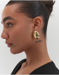Style Addict - Large Sphere Earrings