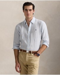 Polo Ralph Lauren - Custom Fit Striped Linen Shirt