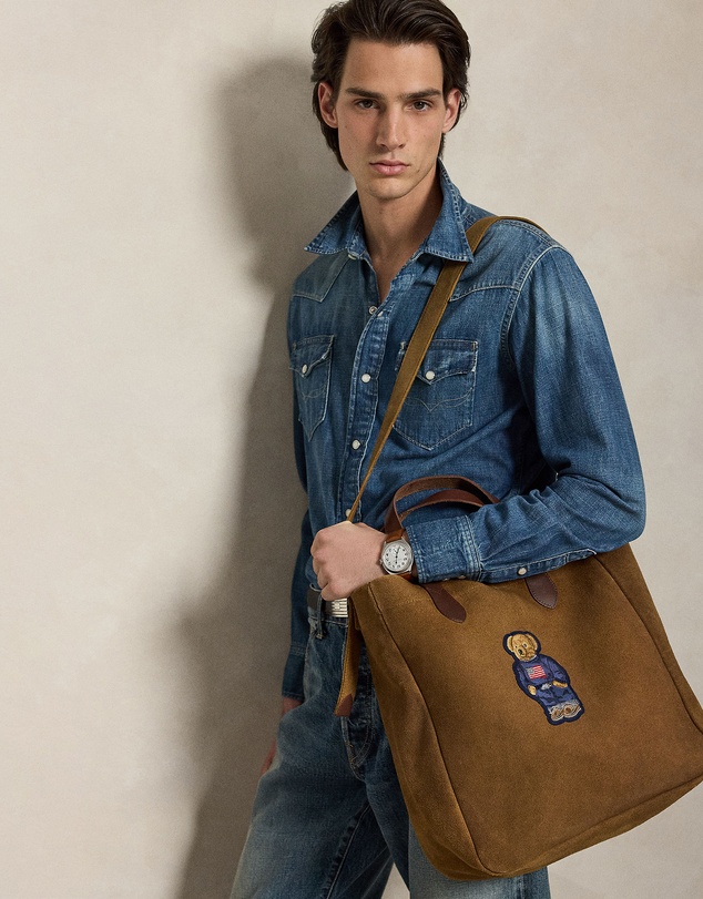 Polo Ralph Lauren - Polo Bear Roughout Suede Tote