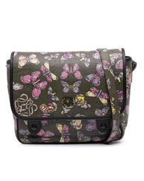 Pre-Loved by Azura Reborn - Pre-Loved Tales of Spain Butterfly Printed Leather Anagram Crossbody