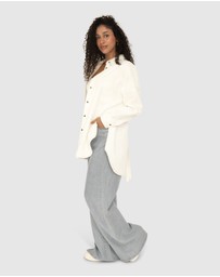 Belle & Bloom - Into Him Oversized Denim Shirt