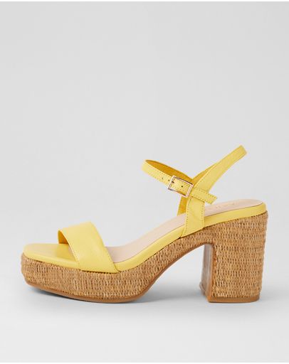 YELLOW-NATURAL HEEL