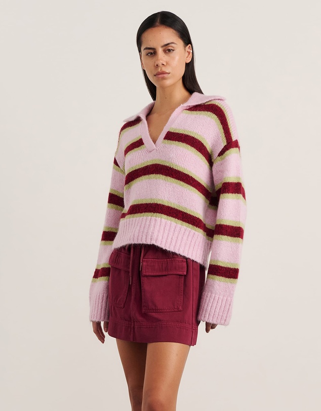 Jag - Lily Collared Knit