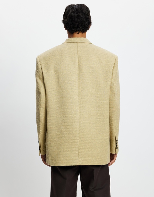 Recto - Oversized Single Breasted Tweed Jacket