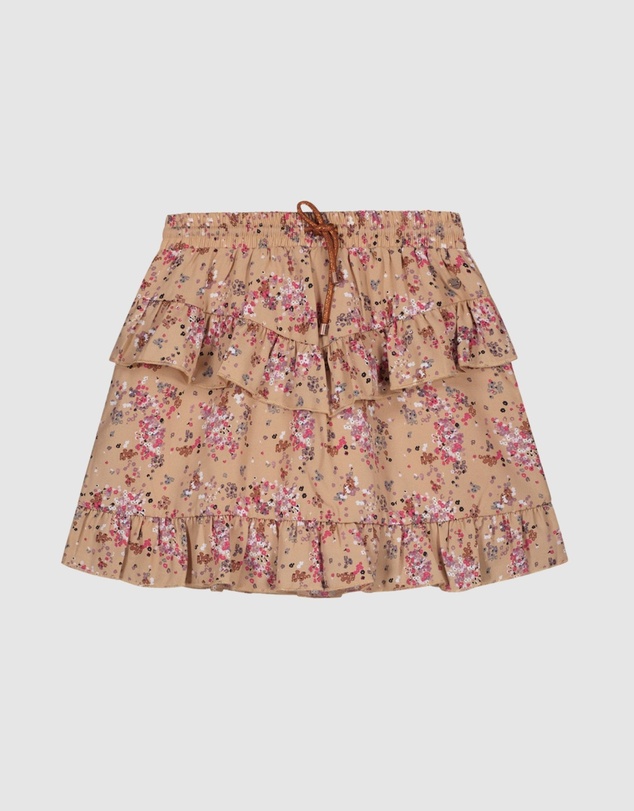 NONO - Neva Floral Ruffle Skirt - Kids-Teens