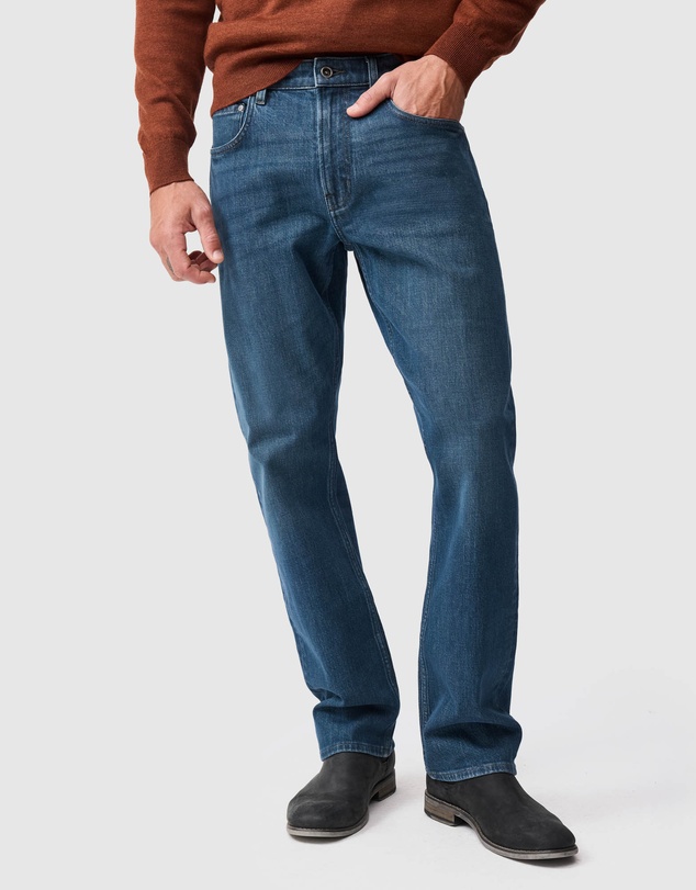Rodd & Gunn - Kurow Relaxed Fit Italian Denim Long Leg