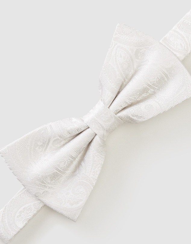 Politix - Silk Paisley Jacquard Bow Tie