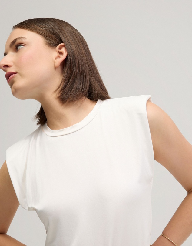 Oxford - Sabrina Crop Jersey Top