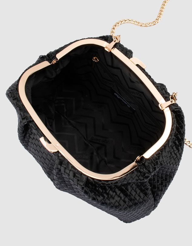 Olga Berg - Martinique Woven Clutch