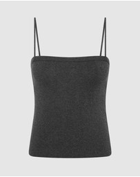 St. Agni - Organic Cotton Square Neck Camisole