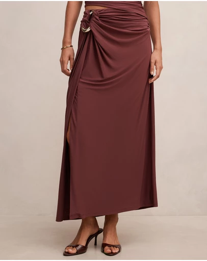Forever New - Arlo Draped Maxi Skirt