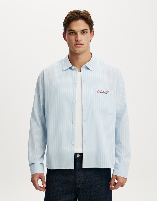 Cotton On - Bedford Long Sleeve Shirt