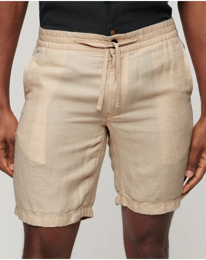 Superdry - Drawstring Linen Shorts