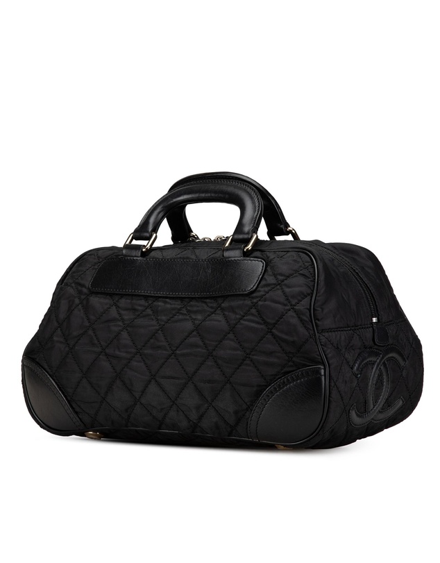 Pre-Loved by Azura Reborn - Pre-Loved chanel Quilted Nylon Satchel Handbag