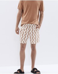 UNISON - Wavy Swim Short