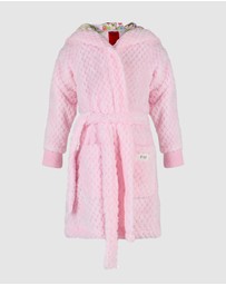 Fleur Harris - 'Days of Enchantment' Snuggly Robe in Pink
