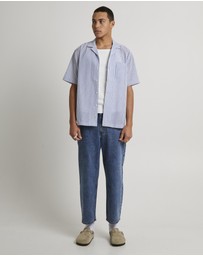 Arvust - Seersucker Short Sleeve Resort Shirt