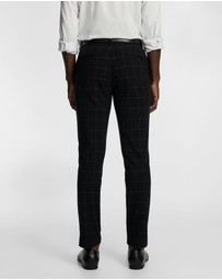 yd. - Loco Check Slim Chino
